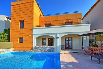 Image de Villa Odysseus - Villa de vacances avec piscine à Plaka, Crète, Grèce
