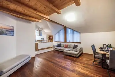 Image de Appartement \"Huck\" avec vue sur les montagnes, balcon et Wi-Fi