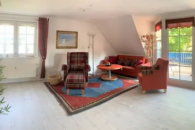 Image de Modern, comfortable maisonette apartment for 4 p. , Wlan, washing machine, south-facing balcony