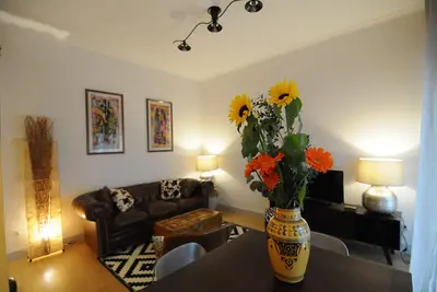 Image de Appartement à Trastevere gratuit 1gb/s fibre wi-fi clima cuisine équipée, balcon