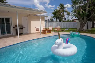 Image de ☀️Casita bonita 🏖 Villa with 4beds/3 bath and Heated pool 🌴🔥