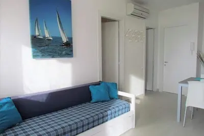 Image de Appartement « Condominio Zenit » avec vue sur la mer et jardin