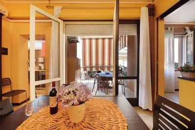 Image de Appartement 'Amedeo' avec vue sur le lac, balcon et climatisation