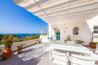 Image de Maison de vacances \"Casa Marine Nature\" avec vue sur montagne, jardin, terrasse & A/C