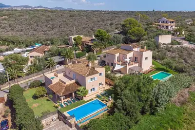 Image de Villa Maya à 10 minutes de Cala Mondragó avec piscine et Wi-Fi