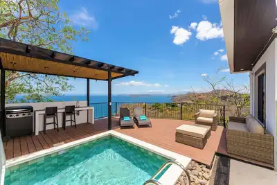 Image de Casita Amor Azul cozy and chic with a spectacular Ocean view