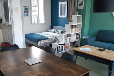 Image de \"L'aiguille creuse\" : Très lumineux à 50m de la mer - 40m2 - 6 pers max