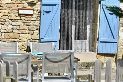Image de Two bedroom gite with large heated pool and games room