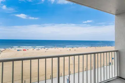 Beach Quarters Resort Oceanfront condo with 2 oceanfront balconies!