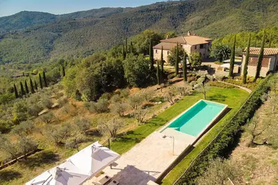 Image de Maison de vacances privée avec climatisation, Wifi, piscine privée, Tv, patio, vue panoramique