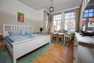 Image de ★ Jugendstil Flat with 2 Bedrooms in the ❤ of Erfurt ★