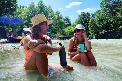 Image de #I Son's Blue River Camp - Glamping Cabin w/ 2 Queen Beds