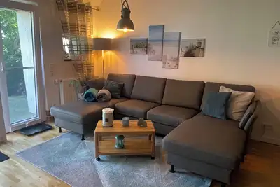 Image de Gulfhof vacation apartment \"Langeoog\" with a view of the nature reserve