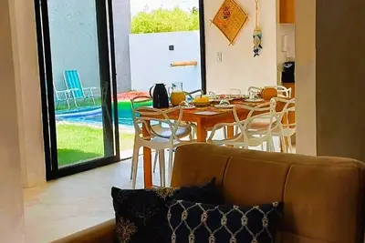 Image de 3 Bedroom Private vacation home in Porto de Pedras