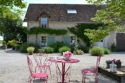 Image de Belle maison de vacances avec jardin