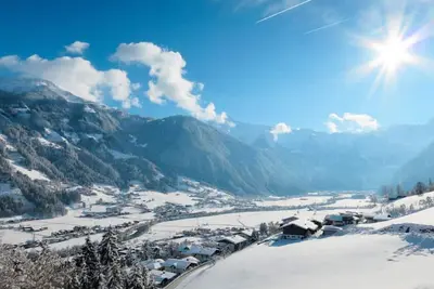 Maison de vacances avec une vue magnifique