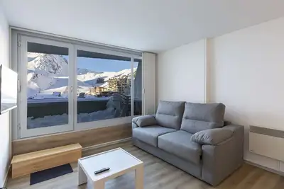 Image de Studio cabine 5 pers. avec balcon à 80m des pistes - La Mongie 1800