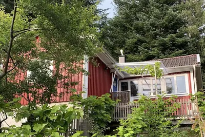 Swedish cottage house at the west coast