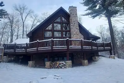 Image de Large cozy log cabin in Wisconsin, Close to miles of Atv/ Utv trails
