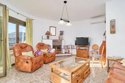 Image de \"Villa María\" avec vue sur mer, jardin, balcon, A/C et Wi-Fi.