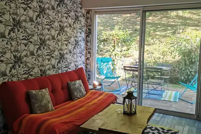 Image de Biarritz charmant deux pièces avec jardin et parking!