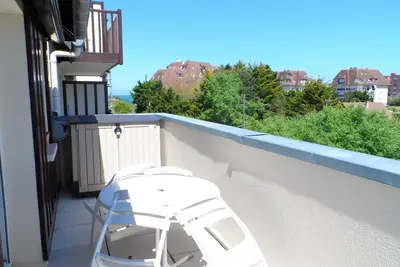 Image de Appartement 2p à Cabourg, proche plage, animaux admis, terrasse