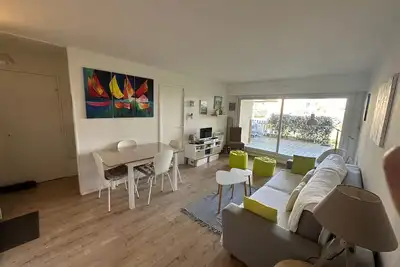 Image de Appartement 3 pièces avec jardinet, 6 personnes, internet, proche Grand Hôtel de Cabourg