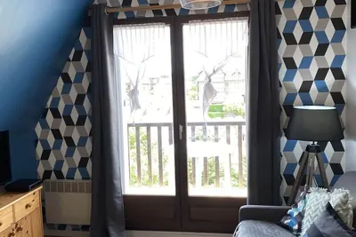 Image de Appartement 2 Pièces à Cabourg, Proche Plage et Thalasso, Balcon, Wifi, 4 Pers