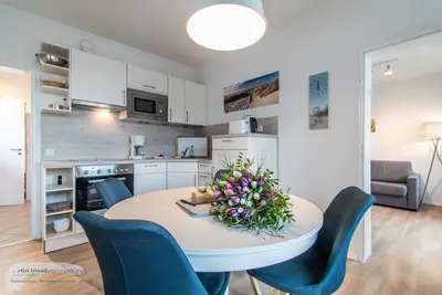 Image de \"Huus Stranddün\" apartment 3: modern accommodation on Langeoog