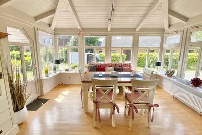 Image de The beautiful vacation apartment \"Greta\" in Wilken's Hus\" is situated in a quiet location and