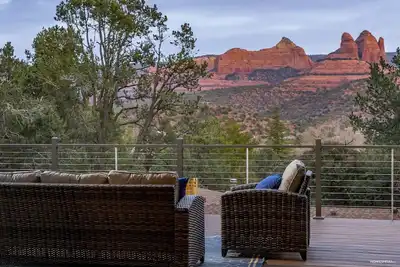 Image de Uptown Sedona Retreat • Spanish Style Home with Stunning Red Rock Views