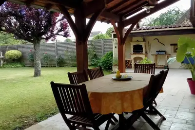 Image de Gîte en Périgord avec jardin clos et cheminée