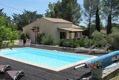 Image de Barjac Villa Pastis - Gîte indépendant avec Piscine et vue sur les Cévennes
