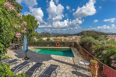 Unique Villa in a Prime Location with Private Pool and Panoramic Views over Pollensa Old Town!