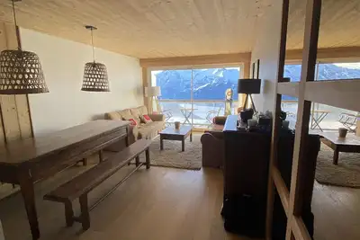 Image de Grand appartement avec vue époustouflante au pied des pistes