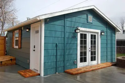 Little house on the bench