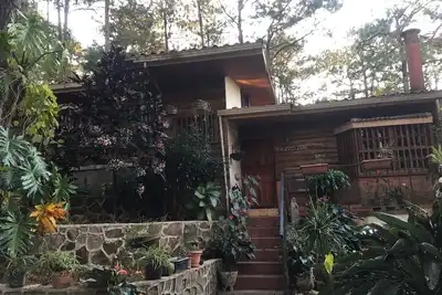 Image de Beautiful house and a nice terrace in a forest