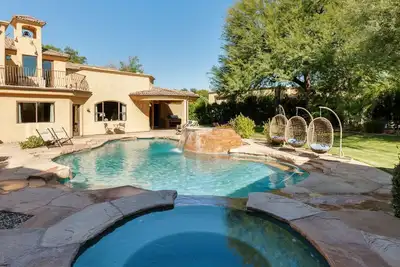 Mountain View Retreat by LuxeKey w/ Pool, Game Room, Guest House & Theater Room