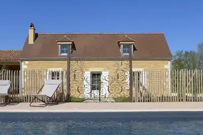 Image de Maison de vacances et sa piscine chauffée