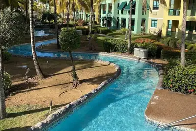 Image de Aquatika A Cozy Garden *Pool View* Family-sized apartment