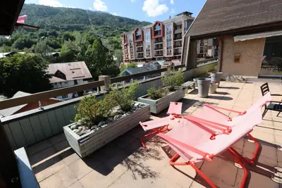 Image de T4 d'architecte en rooftop au pied des pistes
