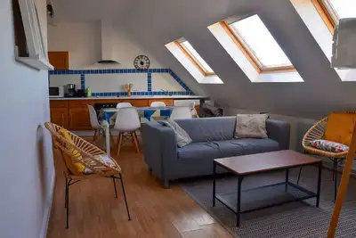 Image de Wimereux:  Beau logement lumineux ; 3 chambres avec vue sur mer