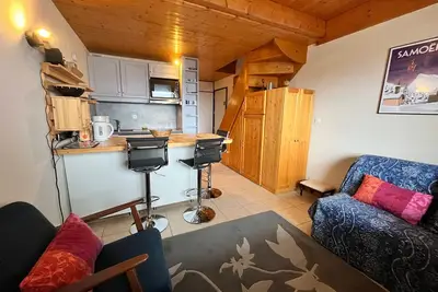 Image de Appartement charmant avec balcon et casier à ski à Samoëns