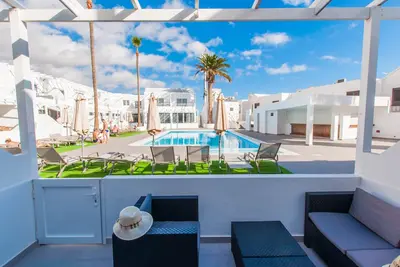 Image de Casa del Ritmo with terrace, Ac, shared pool and free wifi