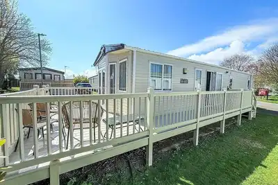 Image de Beautiful 8 berth caravan at California Cliffs nearby Scratby Beach ref 50011kc