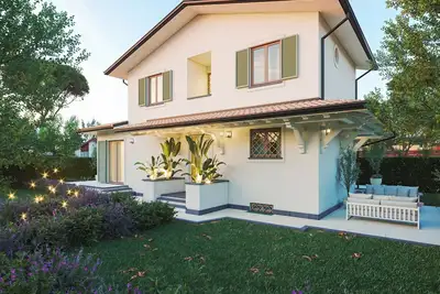 Forte dei Marmi Villa Raffaella a stone's throw from the center 4 bedrooms Bbq