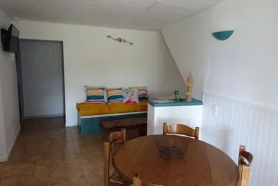 Image de Gite 4/5 personnes plein sud avec terrasse couverte et découverte & piscine