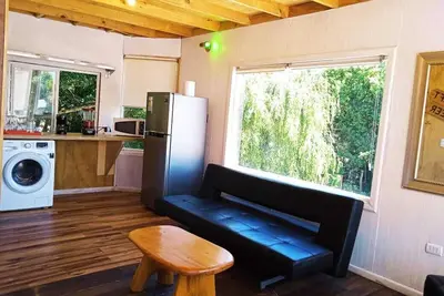 Department with hot tub