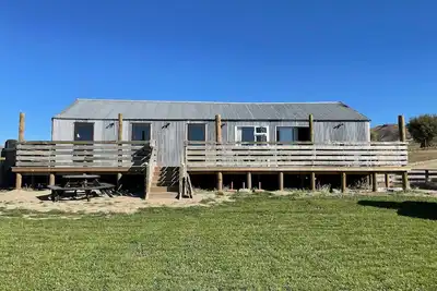 Woolshed converted into 4 bedroom accommodation.