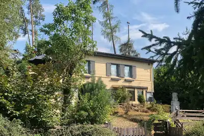 Image de House on the edge of the forest with sauna and view over the Rhine Valley